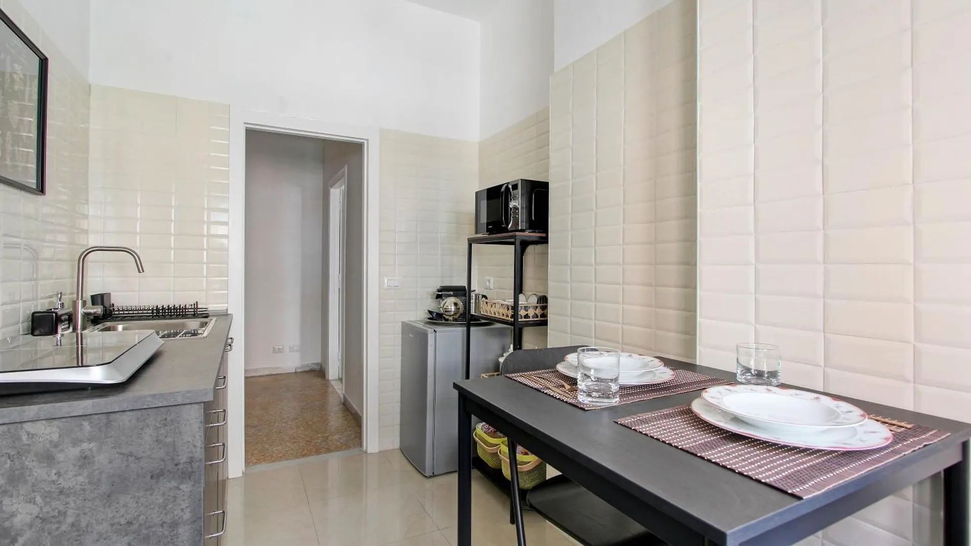 شقة Residenza Santa Barbara روما